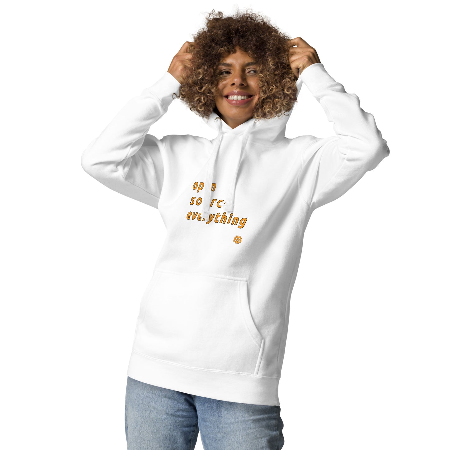 Damen Bio Bio Hoodie „OS everything“