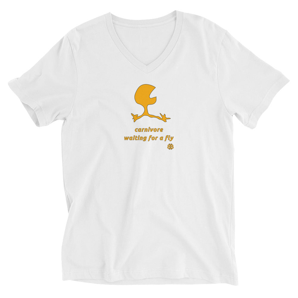 Unisex Short Sleeve V-Neck T-Shirt "Carni"