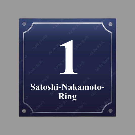 HOUSE NUMBER "Ring 1"