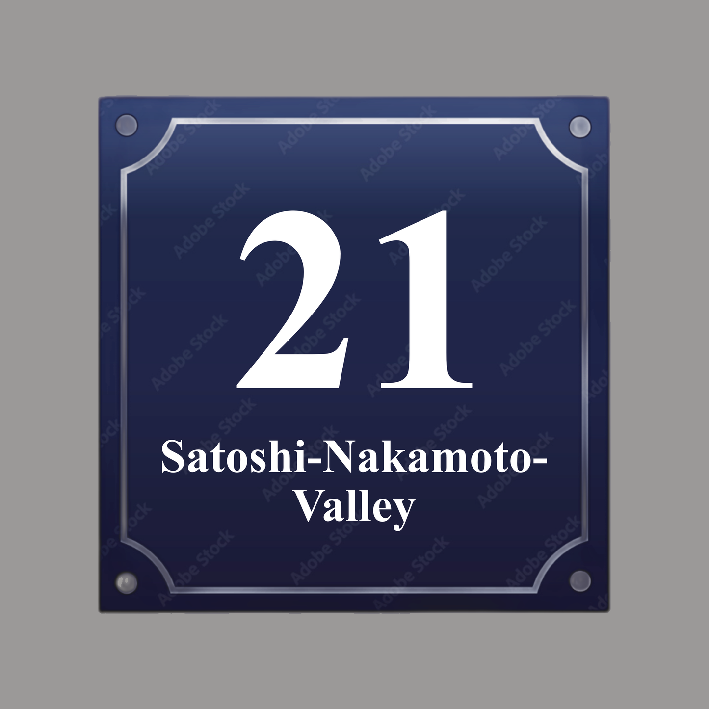 HOUSE NUMBER "Valley 21"