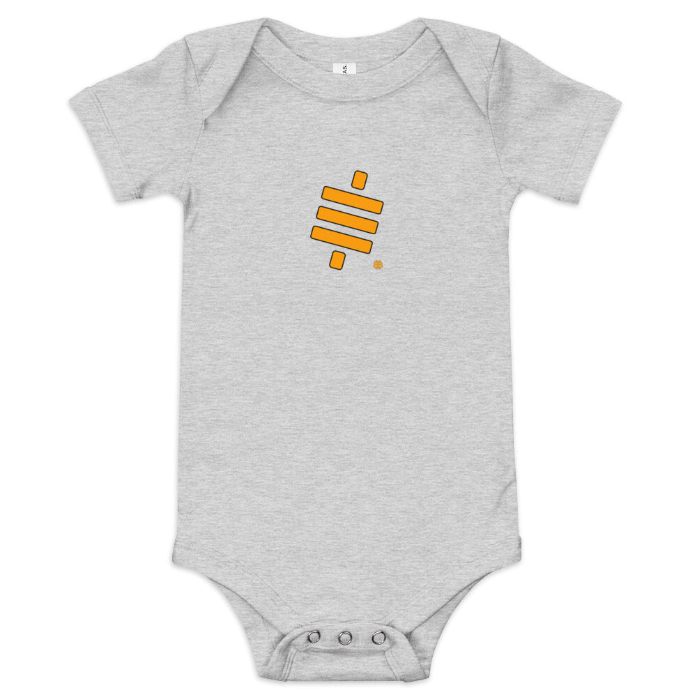 Baby short sleeve one piece "Sats"