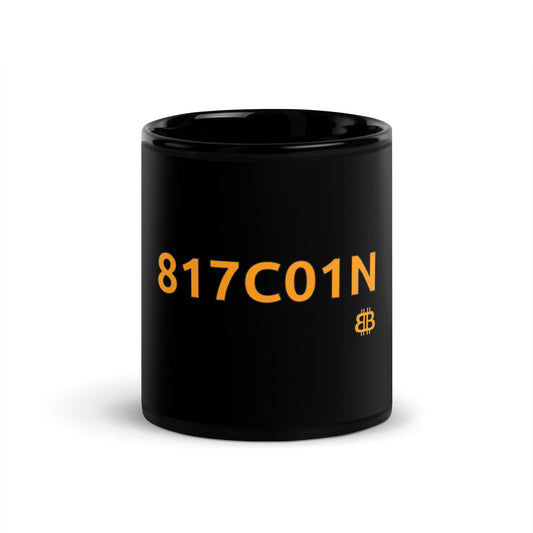 Black Glossy PROOF-OF-WORK-Mug "817C01N" (NOT dishwasher safe!)