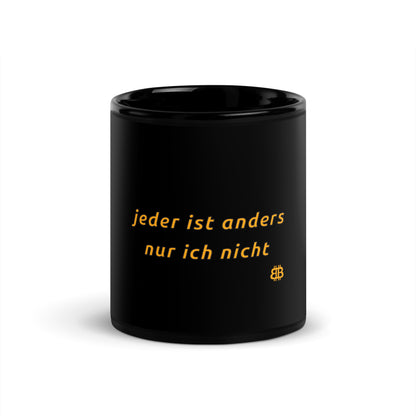 Black Glossy PRROF-OF-WORK-Mug "Anders" (NOT dishwasher safe!)