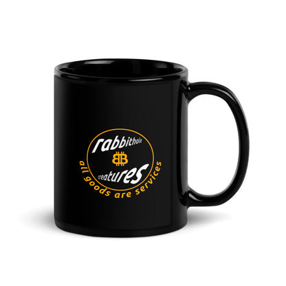 Black Glossy PROOF-OF-WORK-Mug "RHC"