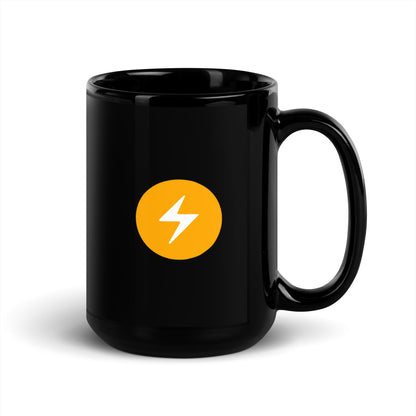 Black Glossy PROOF-OF-WORK-Mug "Light_or"