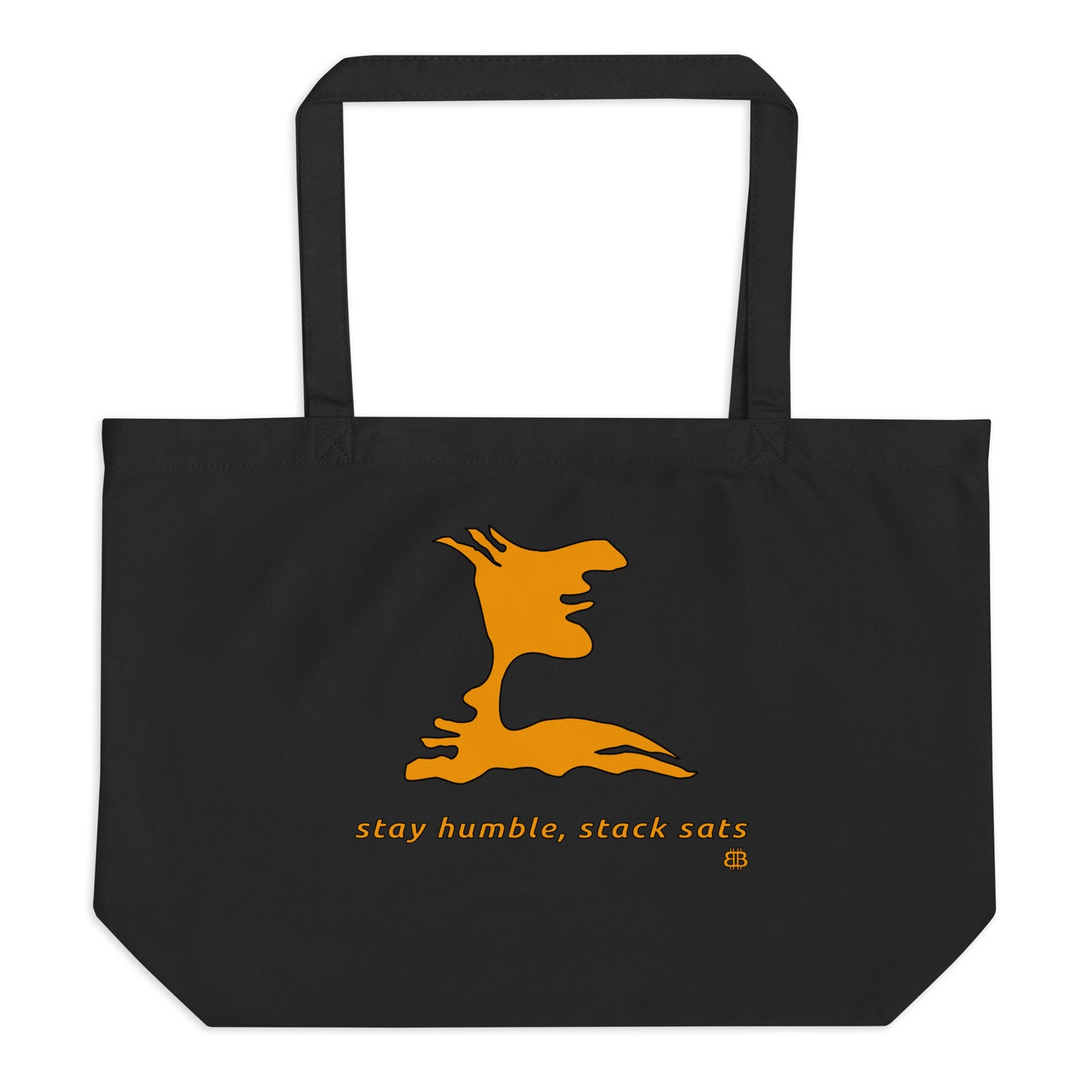 Large organic tote bag "Humble"