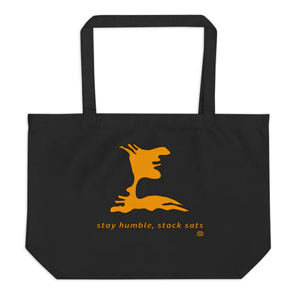 Large organic tote bag "Humble"