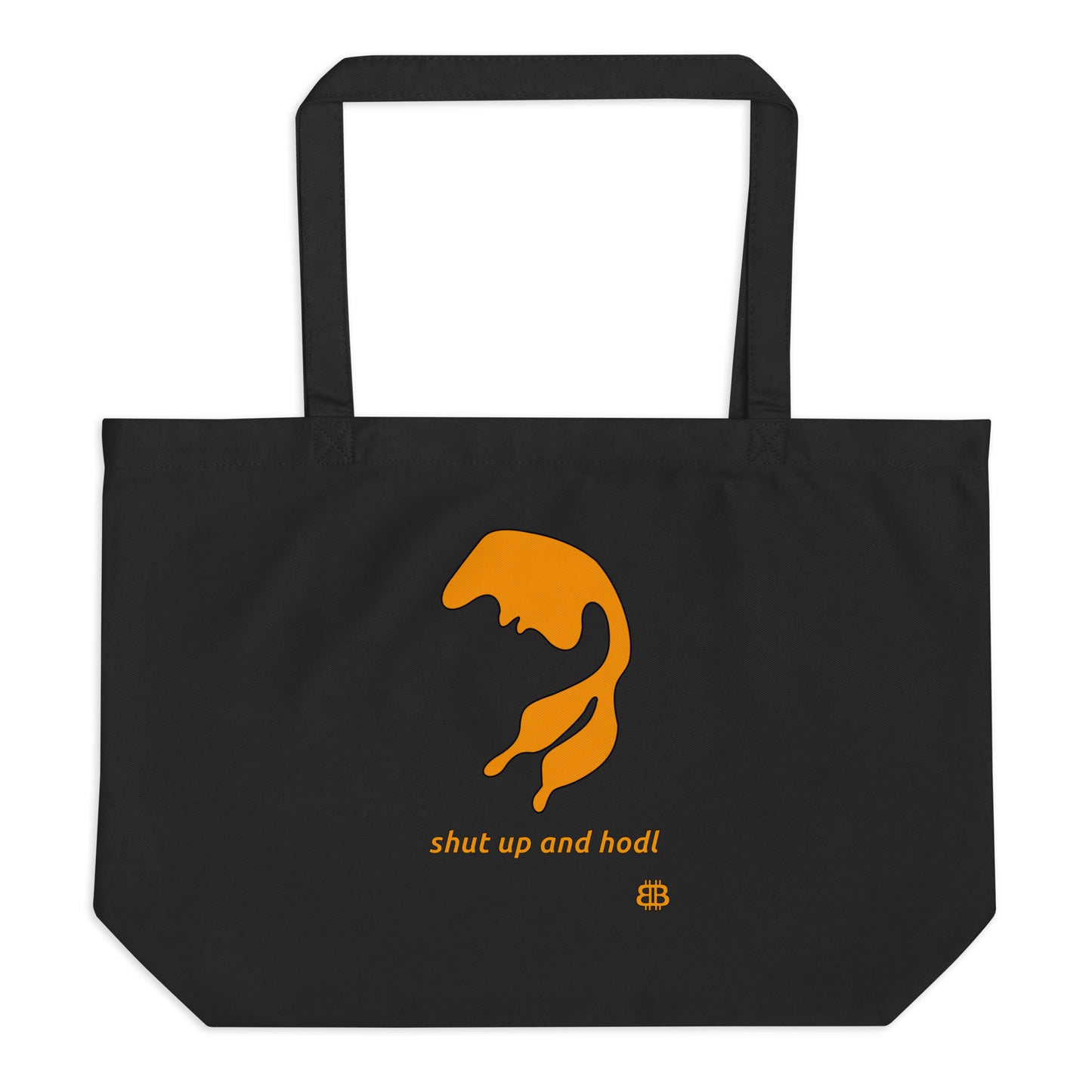 Tote bag orgánico grande "Shutup"