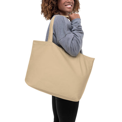 Large organic tote bag "Humble"