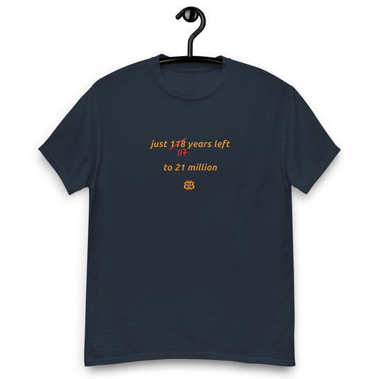 Camiseta clásica para hombre "117years"