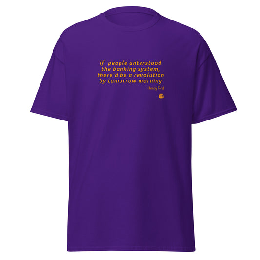 Klassisches Herren-T-Shirt „Revolution_engl“