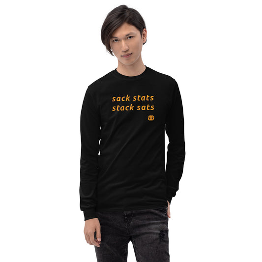 Camiseta de manga larga unisex "SackStats"