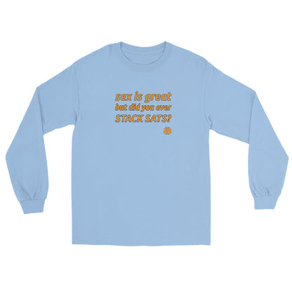 Unisex Long Sleeve Shirt "Sex"