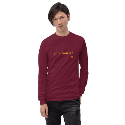 Men's Long Sleeve Shirt "Schubser"