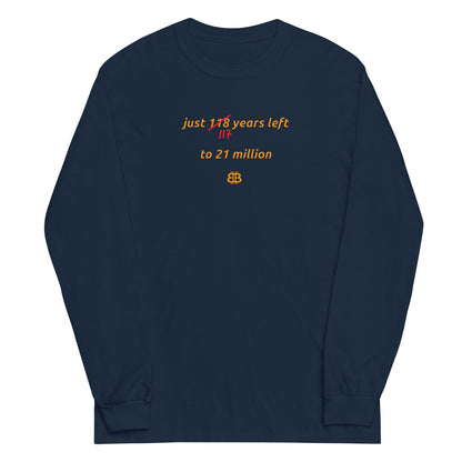 Unisex Long Sleeve Shirt "117years"