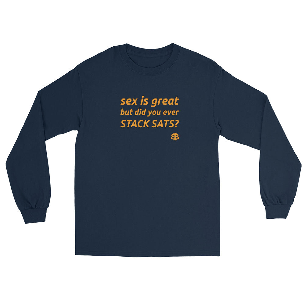 Unisex Langarmshirt „Sex“