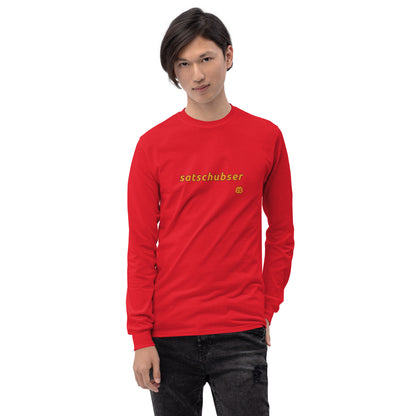 Men's Long Sleeve Shirt "Schubser"