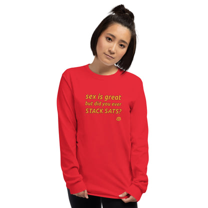 Unisex Long Sleeve Shirt "Sex"