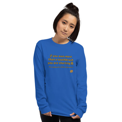 Unisex Long Sleeve Shirt "Toothbrush"