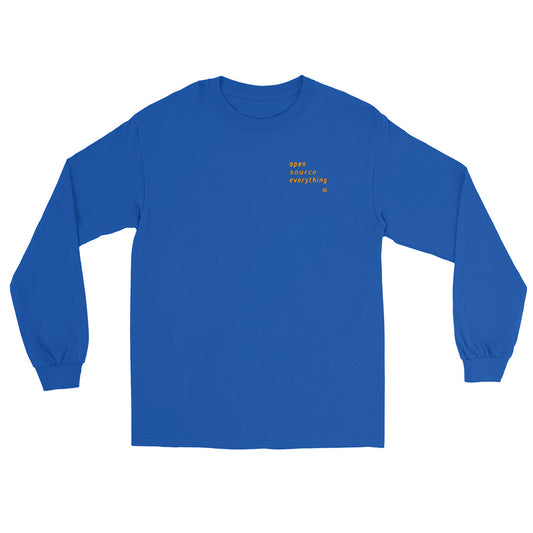 Unisex Long Sleeve Shirt "OS everything_sm"