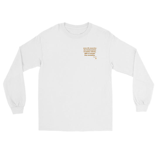 Unisex Long Sleeve Shirt "Revolution_dt_sm"