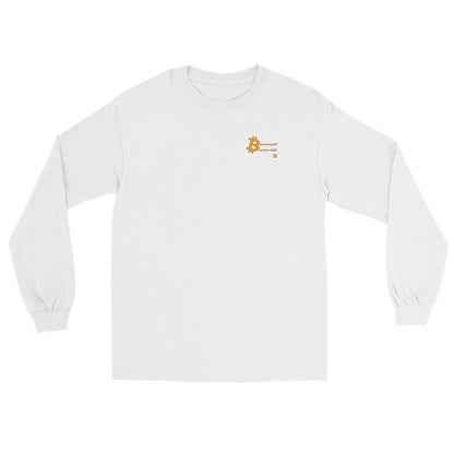 Unisex Long Sleeve Shirt "Geld-Welt_sm"