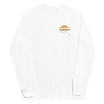 Unisex Long Sleeve Shirt "Measure_sm"
