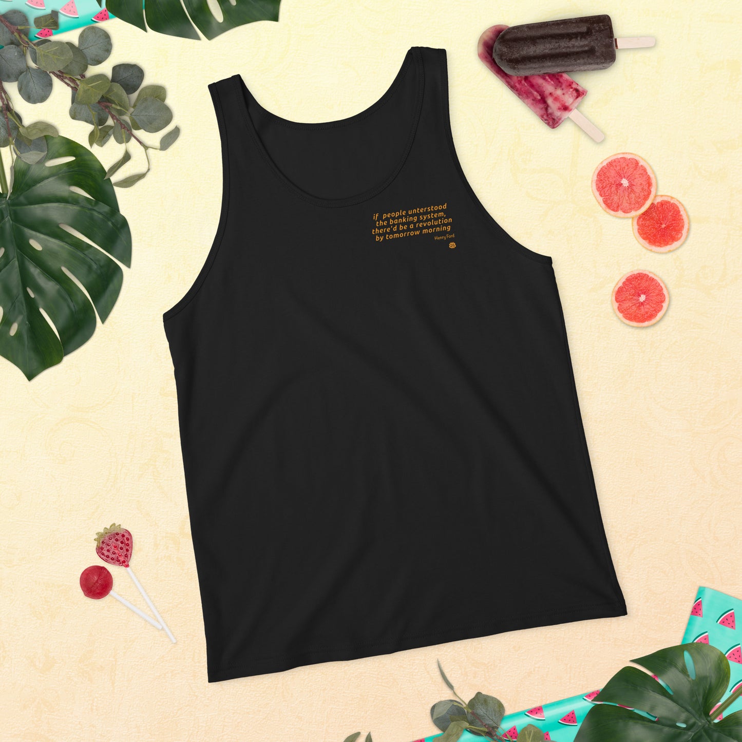 Women's Tank Top "Revolution_engl_sm"