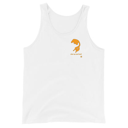 Unisex Tank Top „Shutup_sm“