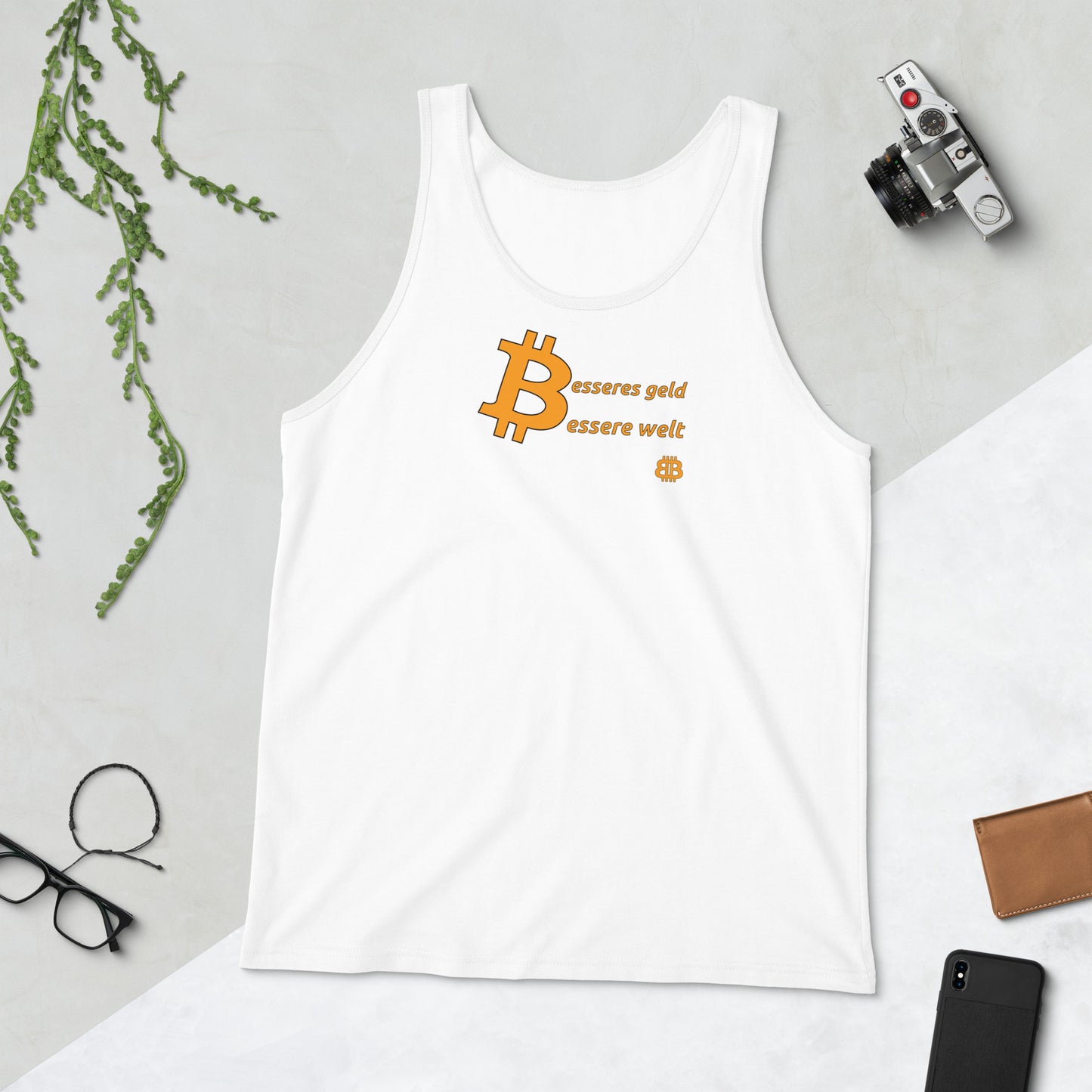 Women's Tank Top "Geld-Welt"