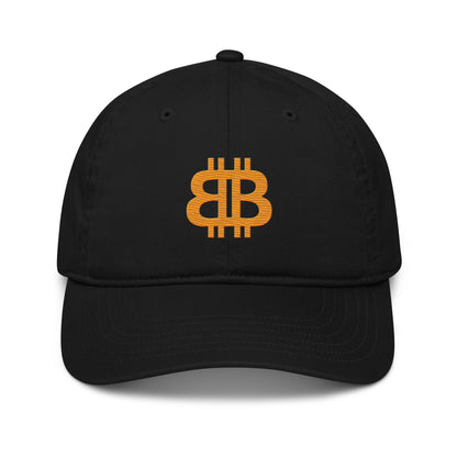 Embroidered organic dad hat "BB"