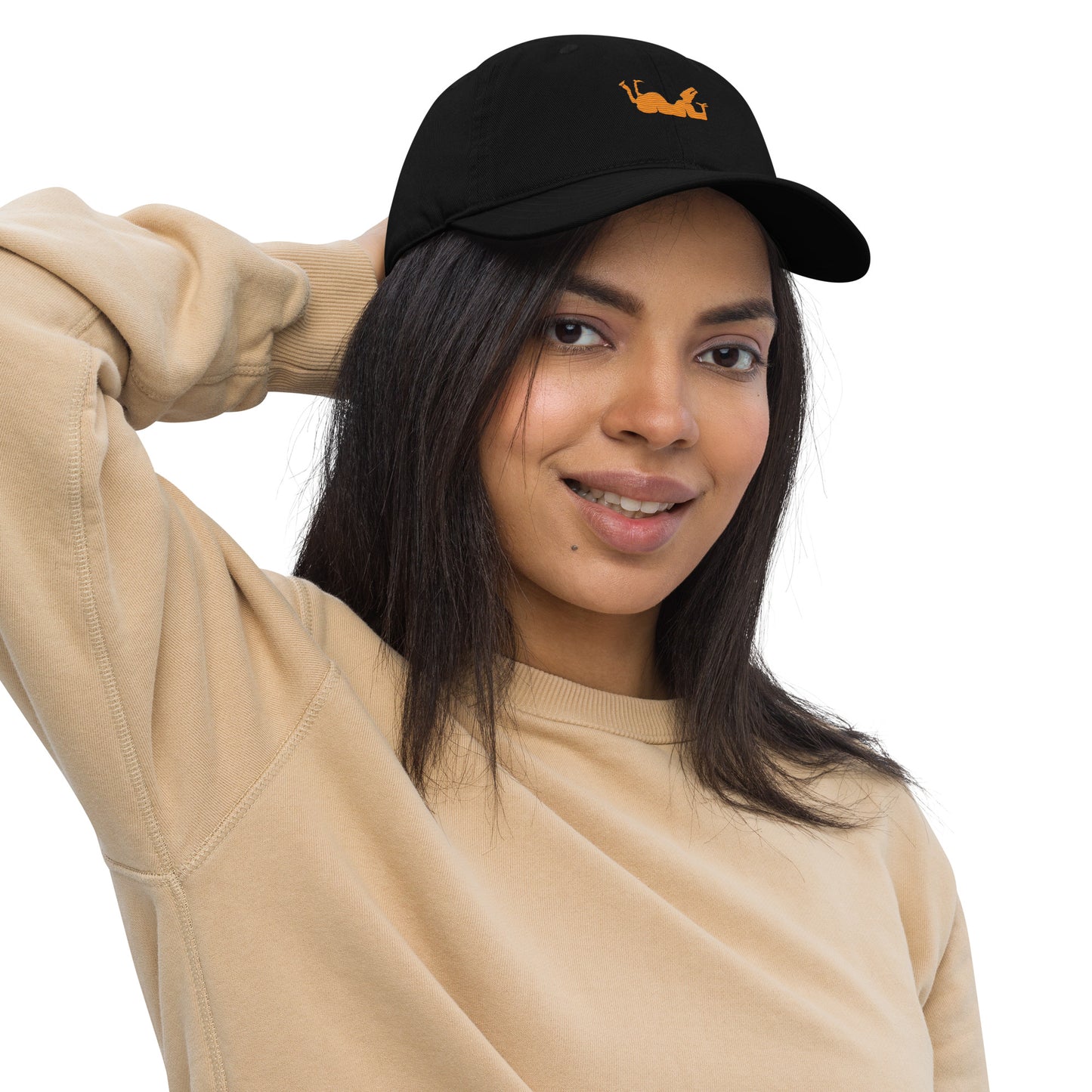 Embroidered organic dad hat "Serenity"