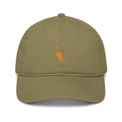 Embroidered organic dad hat "Fraudian"