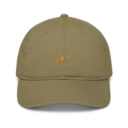 Embroidered organic dad hat "Mooon"