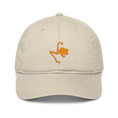 Embroidered organic dad hat "Toxić"