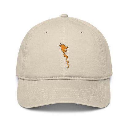 Embroidered organic dad hat "Early"