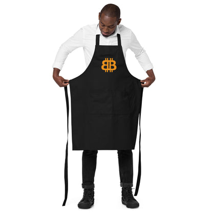 Organic cotton apron "BB"