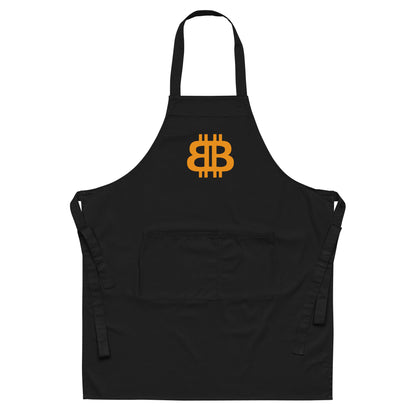 Organic cotton apron "BB"