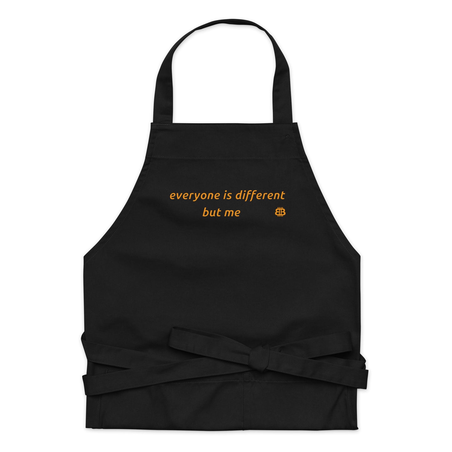 Organic cotton apron "Different"