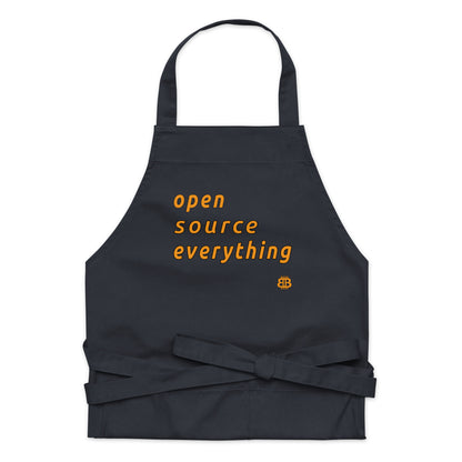 Organic cotton apron "OS everything"