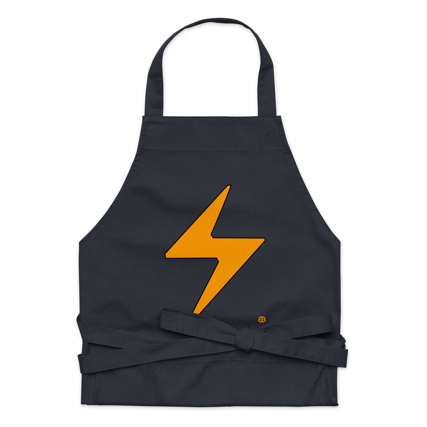 Organic cotton apron "Lightning"