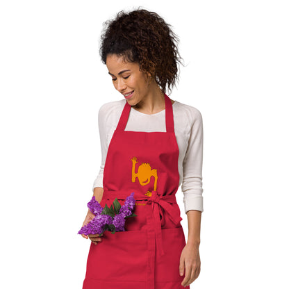 Organic cotton apron "2Best"