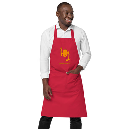 Organic cotton apron "2Best"