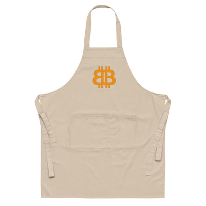 Organic cotton apron "BB"