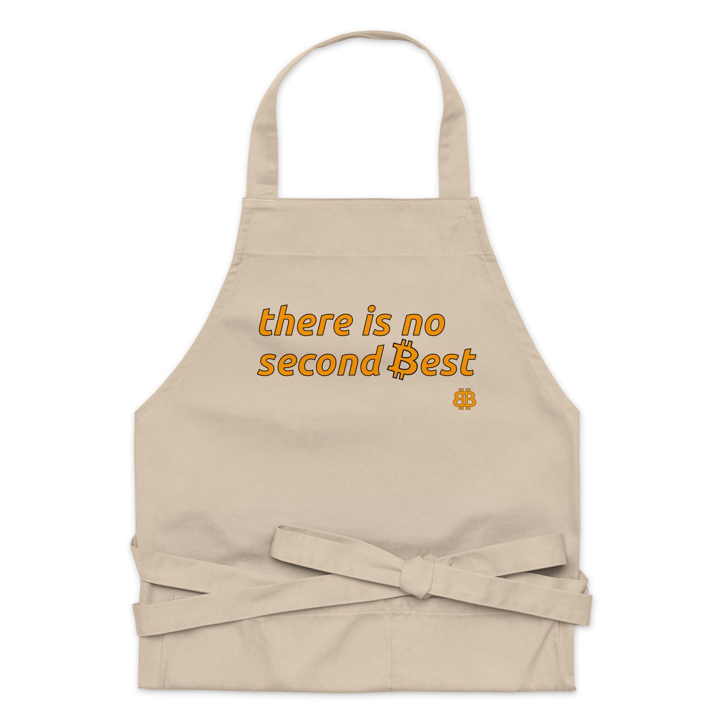 Organic cotton apron "2.best"