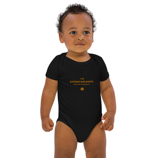 Organic cotton baby bodysuit "Brag"