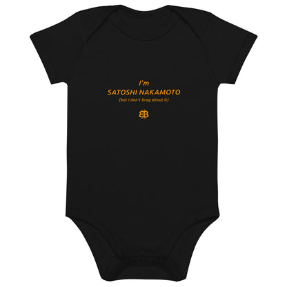 Organic cotton baby bodysuit "Brag"