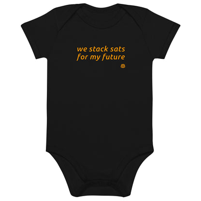 Organic cotton baby bodysuit "Future"