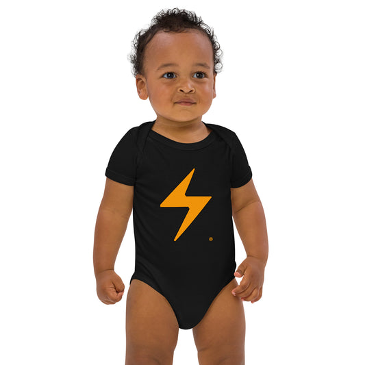 Baby-Body aus Bio-Baumwolle „Lightning“