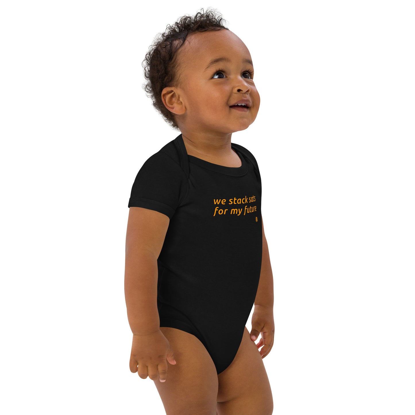 Organic cotton baby bodysuit "Future"